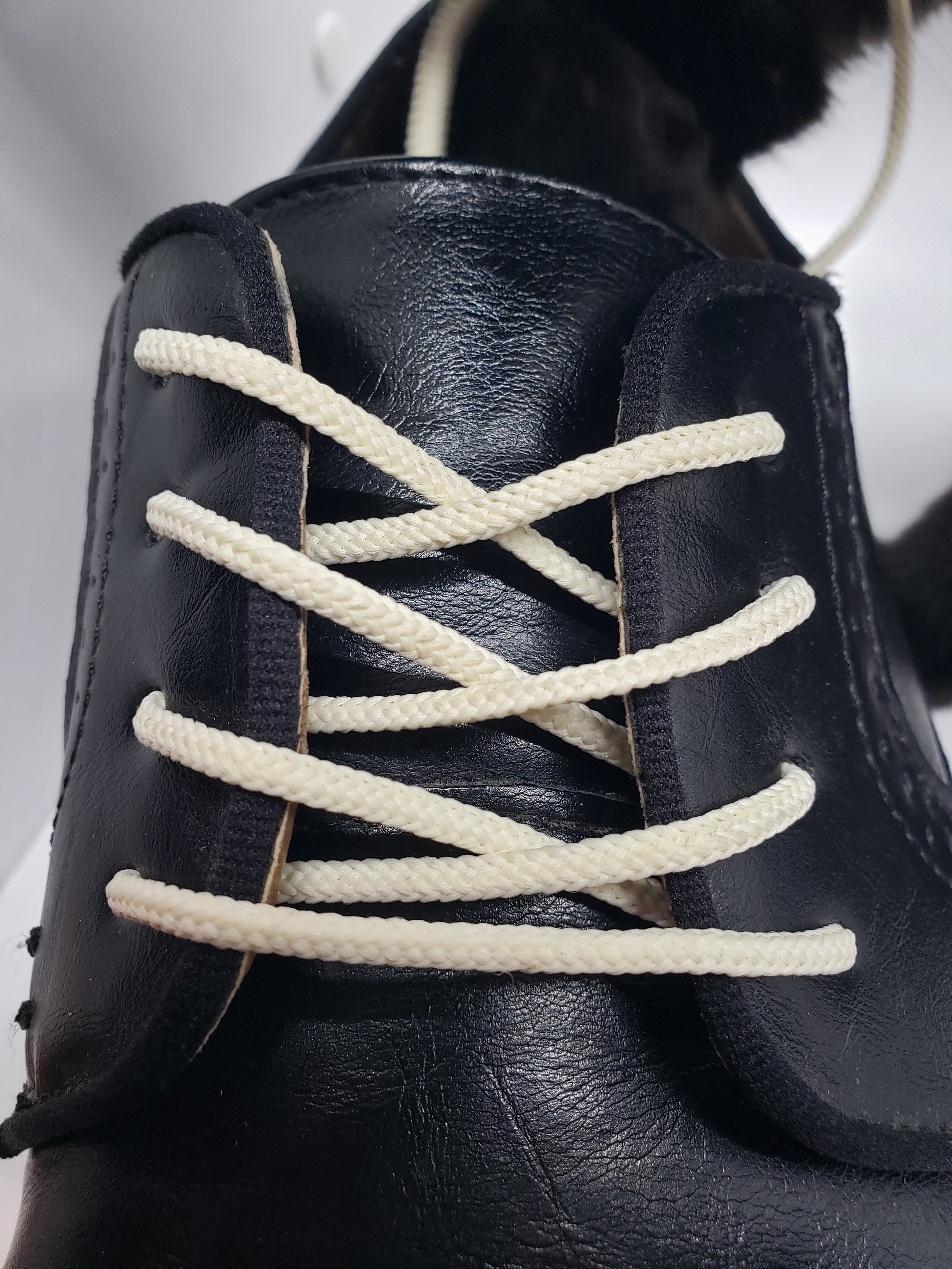 Round Cotton Dress Shoelaces - Cream Color - 36 Inch Length - Perfect for Oxford Shoes, Loafers & Formal Footwear - Elegant & Durable Shoe Laces for Men & Women