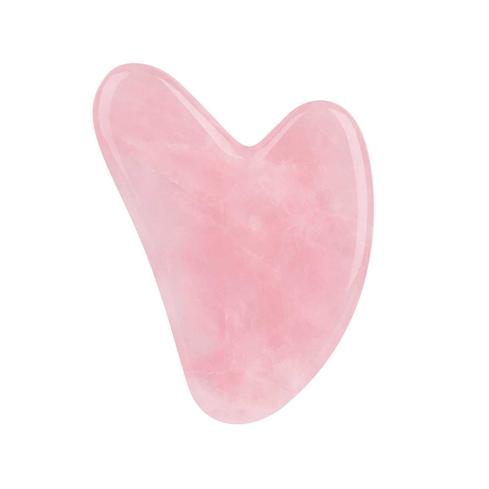 Natural Jade Gua Sha Face Massage Tool - Heart Shaped Scraping Board for Wrinkle Relief & Skin Care | Pink Jade Stone Facial Treatment Plate for Glowing Skin | Perfect for Home Spa & Self-Care Routine