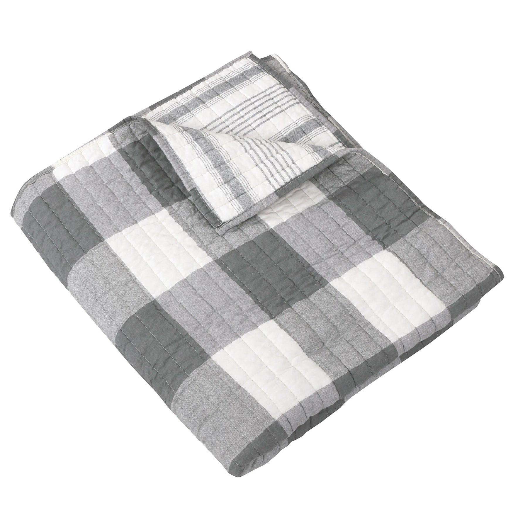 Camden Quilted Throw Blanket - Soft & Cozy Bedspread for Couch, Bed, Sofa - Perfect for Winter Warmth & Home Decor