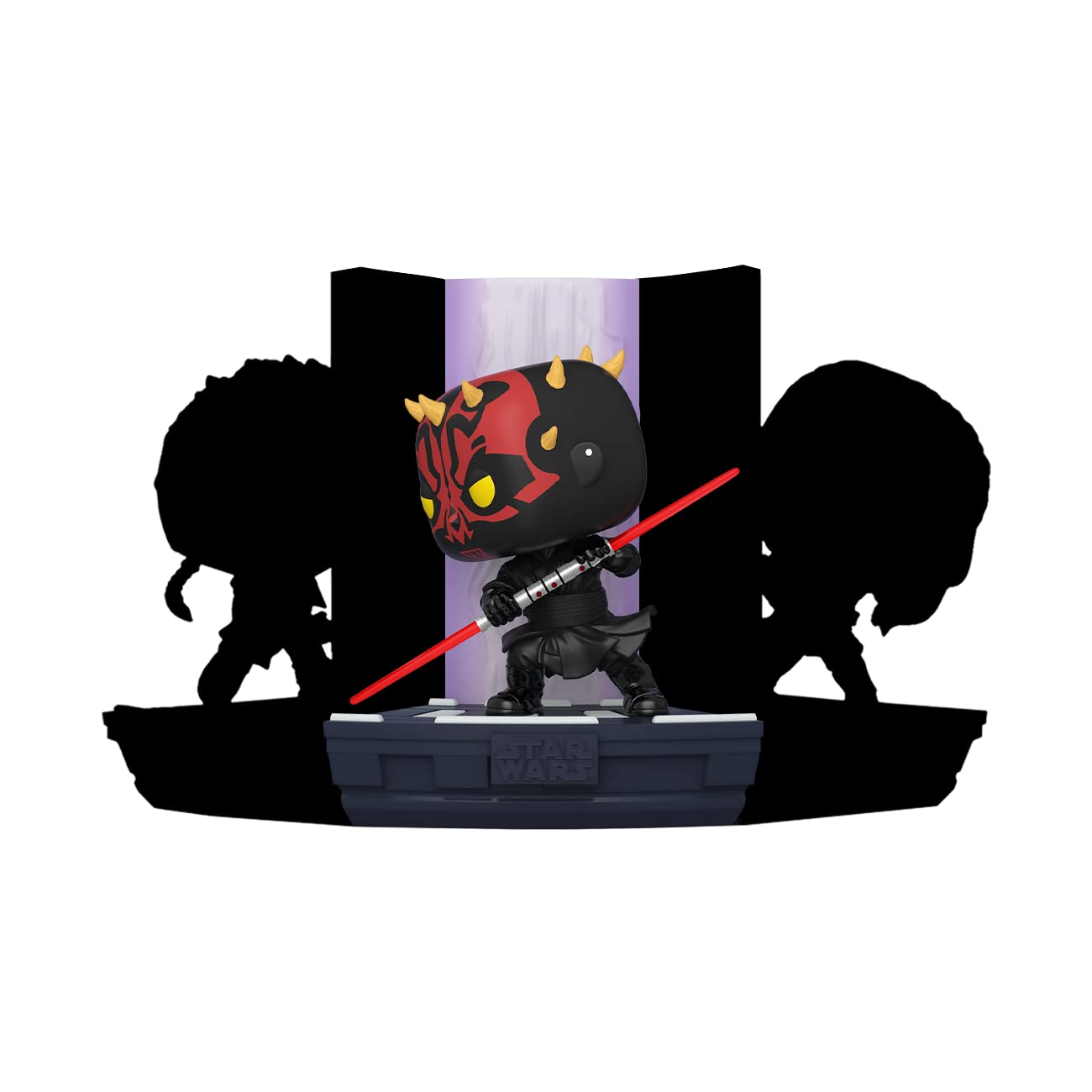 Funko Pop! Deluxe Star Wars: Duel of The Fates - Darth Maul Collectible Figure (Amazon Exclusive, Set of 3) | Perfect for Star Wars Fans, Display & Gift Giving