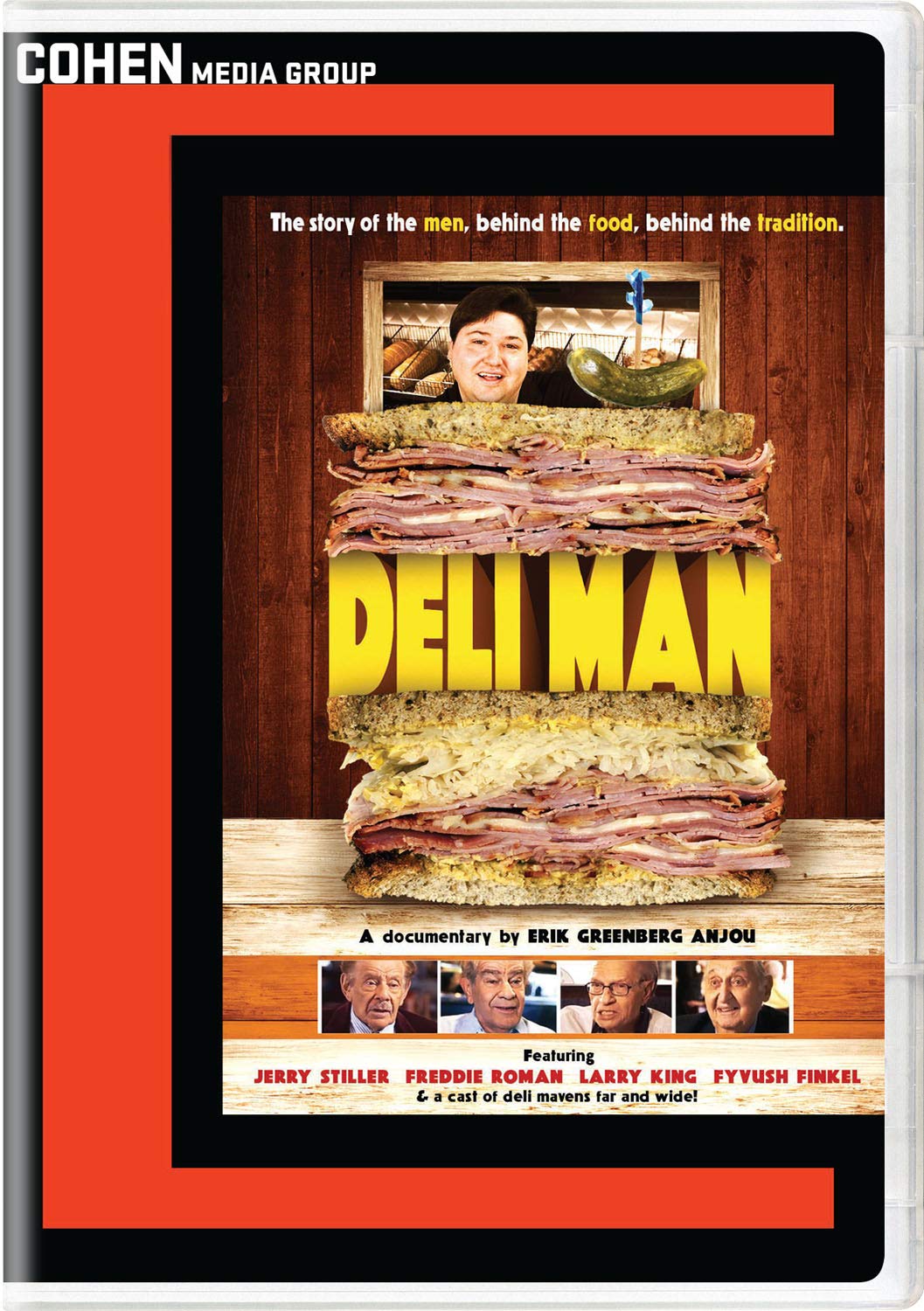 DELI MAN DVD - Authentic Jewish Deli Documentary Film | Perfect for Food Lovers & Cultural Enthusiasts | Great for Movie Nights & Educational Screenings