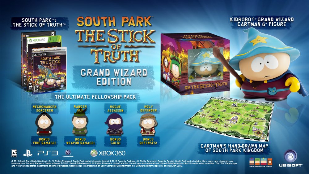 South Park: The Stick of Truth Grand Wizard Collector's Edition for PC Windows - Epic Fantasy RPG Adventure Game for Fans | Perfect for Gaming Nights & Collectors