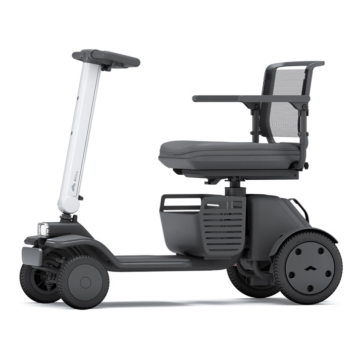 WHILL Model R 4 Wheel Mobility Scooter - Lightweight Electric Wheelchair for Adults & Seniors - Indoor/Outdoor Use for Shopping, Travel & Daily Activities