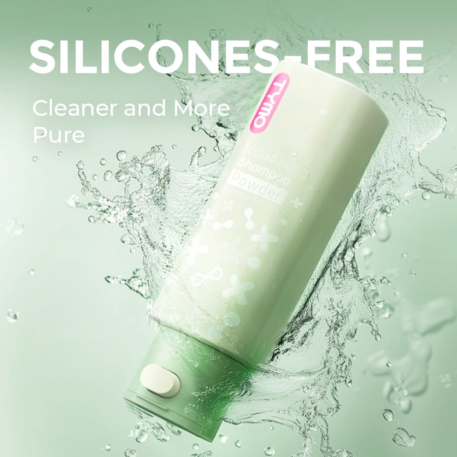TYMO Purifying Shampoo Powder - Organic Dry Shampoo for Oily Hair & Scalp Care - Perfect for Travel, Gym & On-the-Go Refresh