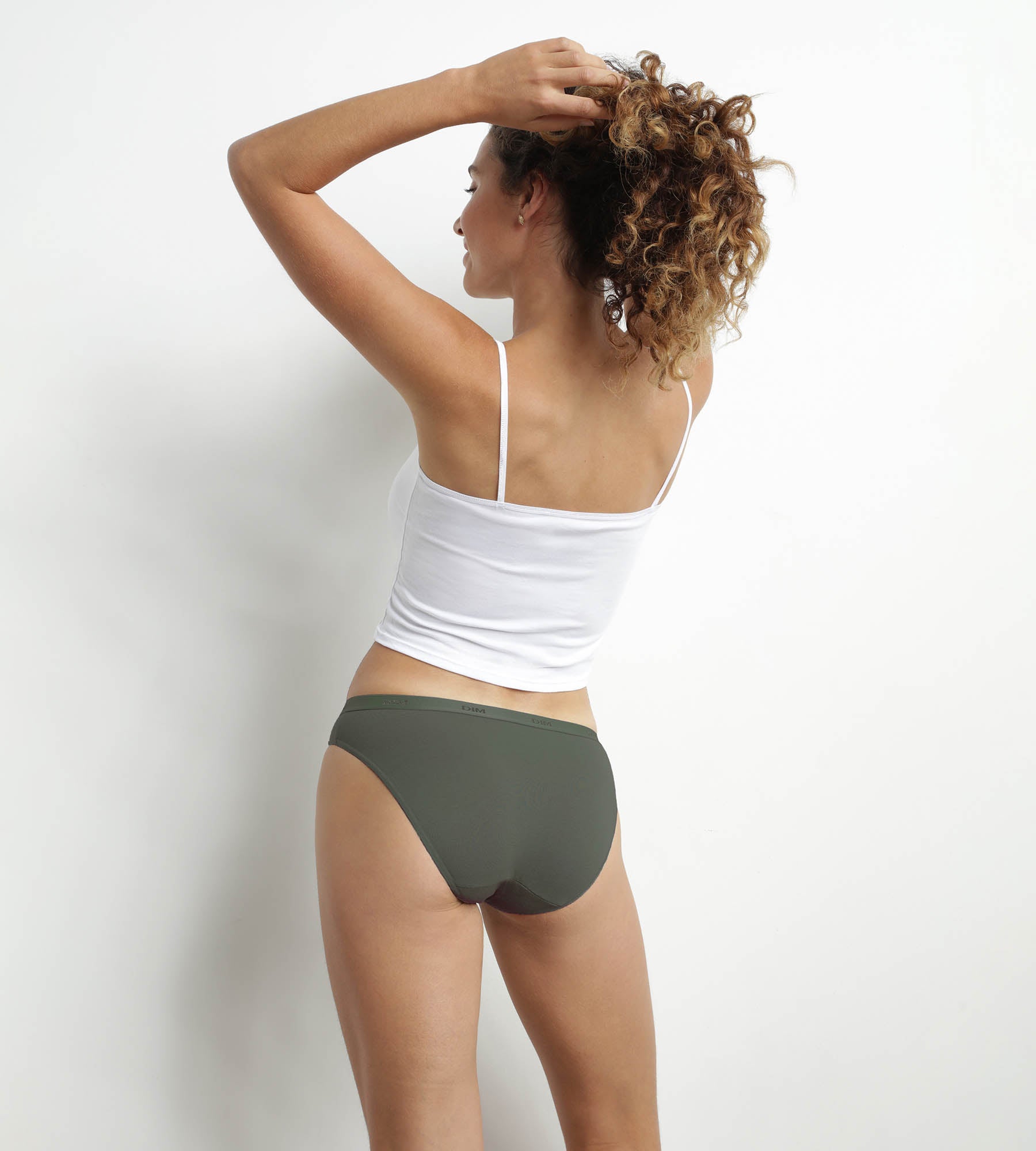 3 Pack Stretch Cotton Underwear for Women - Blue, Red, Green - Breathable & Comfortable with Pockets - Eco-Friendly Everyday Wear for Work, Travel & Yoga