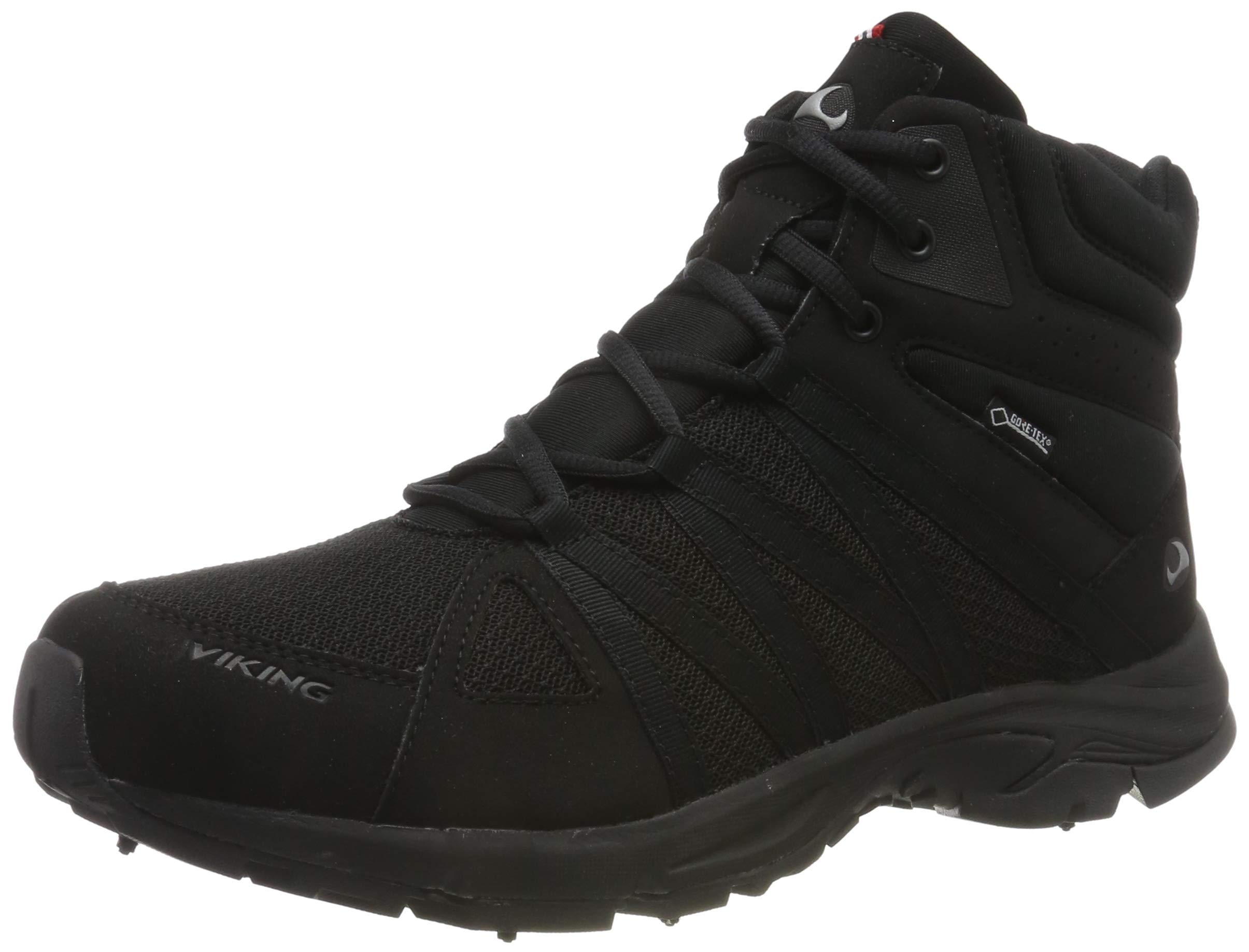 VIKING Men's High Rise Hiking Shoes - Waterproof Outdoor Trekking Boots for Mountain Climbing & Trail Walking - Durable Lightweight Hiking Footwear for Men