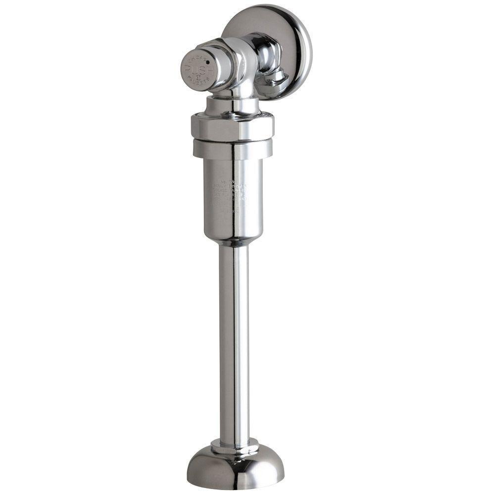 Chicago Faucets 732 VBCP Angle Urinal Metering Fitting, Chrome Plated - Commercial Restroom Plumbing Solution for Water Conservation