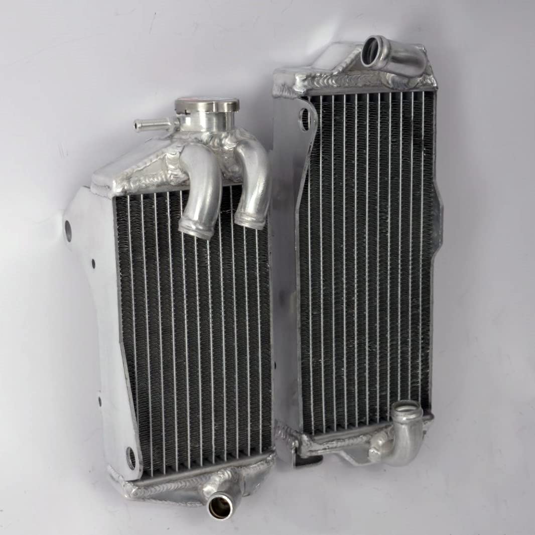 High-Performance All Aluminum Radiator for 2017-2018 Honda CRF450R - Left & Right Side - Perfect for Off-Road Racing & Dirt Bike Performance Upgrades