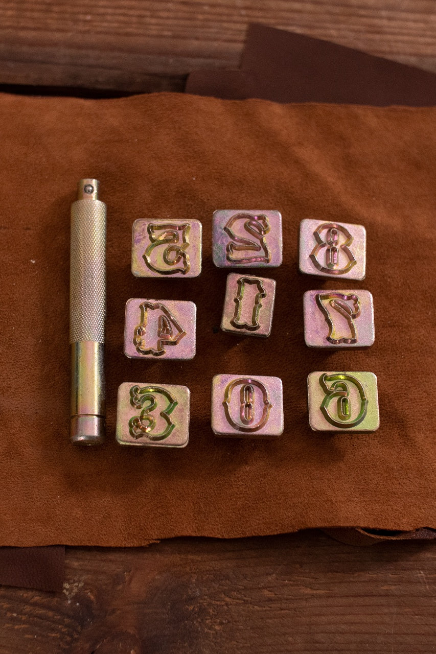 19.05mm Standard Embossing Tool Set with Numbers - Perfect for Scrapbooking, Card Making, and DIY Crafts