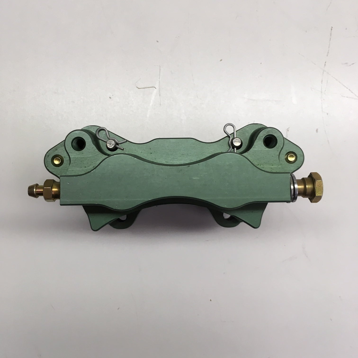 High-Performance Rear Brake Caliper for Mitsubishi Lancer EVO 10 - Green | Perfect for Racing & Street Performance Upgrades