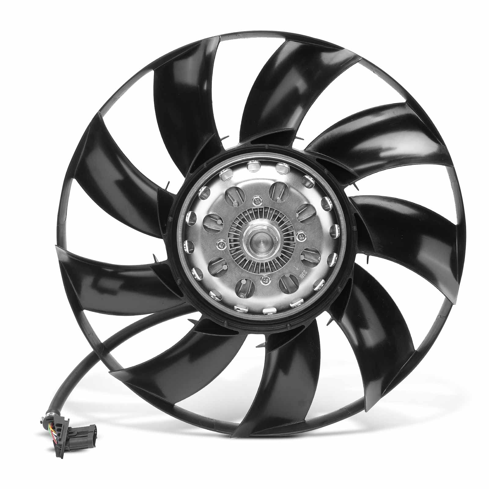Premium Electronic Radiator Cooling Fan Clutch - Compatible with Land Rover Range Rover 2006-2009, Range Rover Sport 2006-2009, LR3 2005-2009, 4.2L Engine - Replaces OEM# 12462752 - Perfect for Off-Roading & Hot Weather Driving