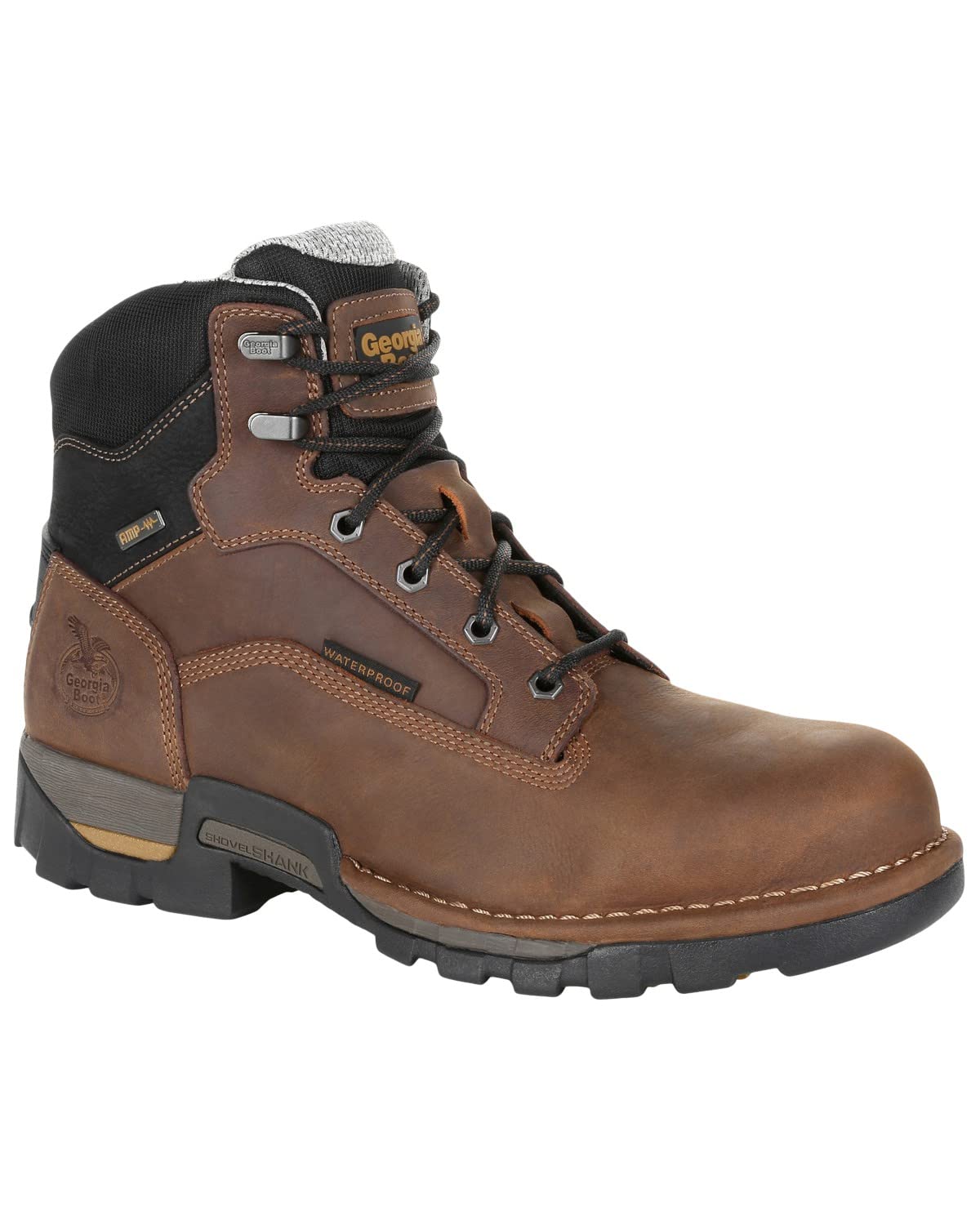 Georgia Boot Men's Eagle One Industrial Work Boot - Steel Toe, Waterproof & Slip Resistant for Construction, Warehouse & Outdoor Work