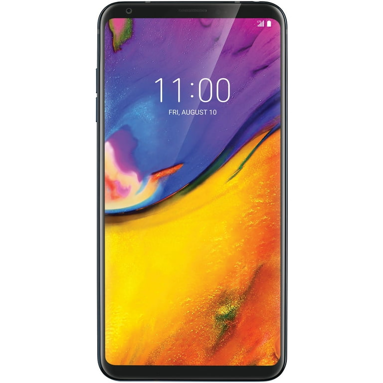 LG V35 ThinQ 64GB Unlocked Smartphone - New Aurora Black (AT&T GSM Compatible) for Streaming, Gaming & Productivity