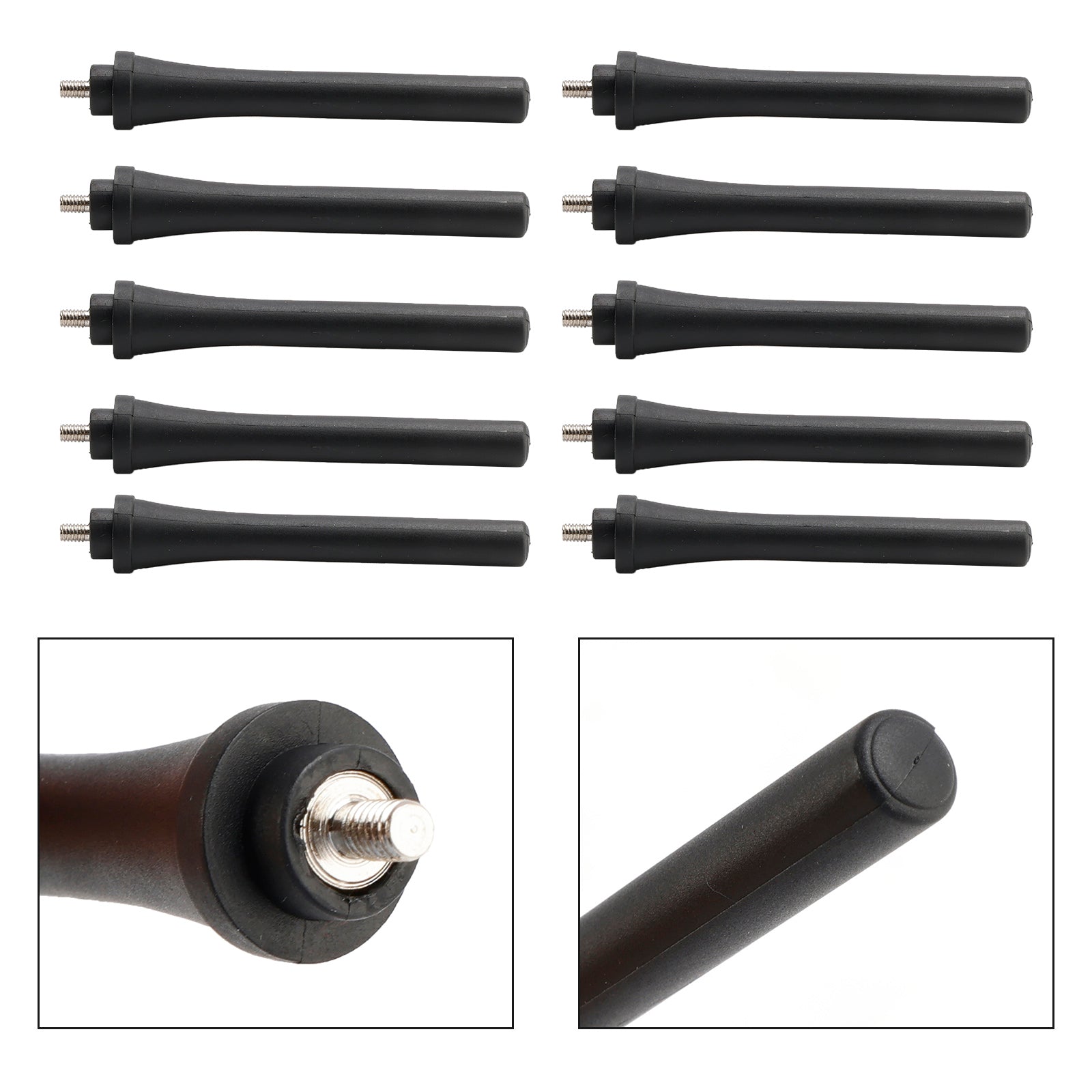10x Radio 80mm HYT TC310 Antenna 400-470MHz for Hytera TC310 TC320 Walkie Talkie - Perfect for Construction, Security, and Outdoor Communication
