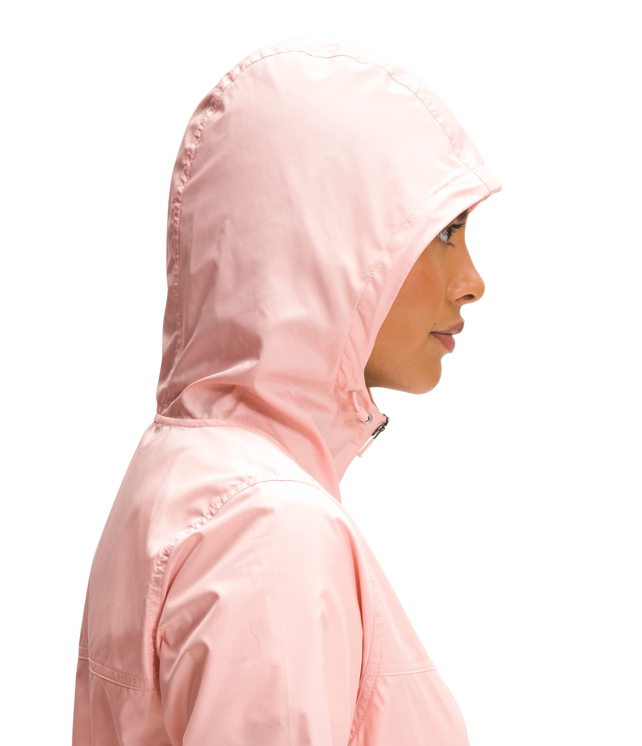 The North Face Women's Cyclone Jacket - Waterproof Windbreaker, Lightweight Hiking Jacket for Outdoor Adventures, Evening Sand Pink, XX-Large - Perfect for Camping, Hiking & Travel