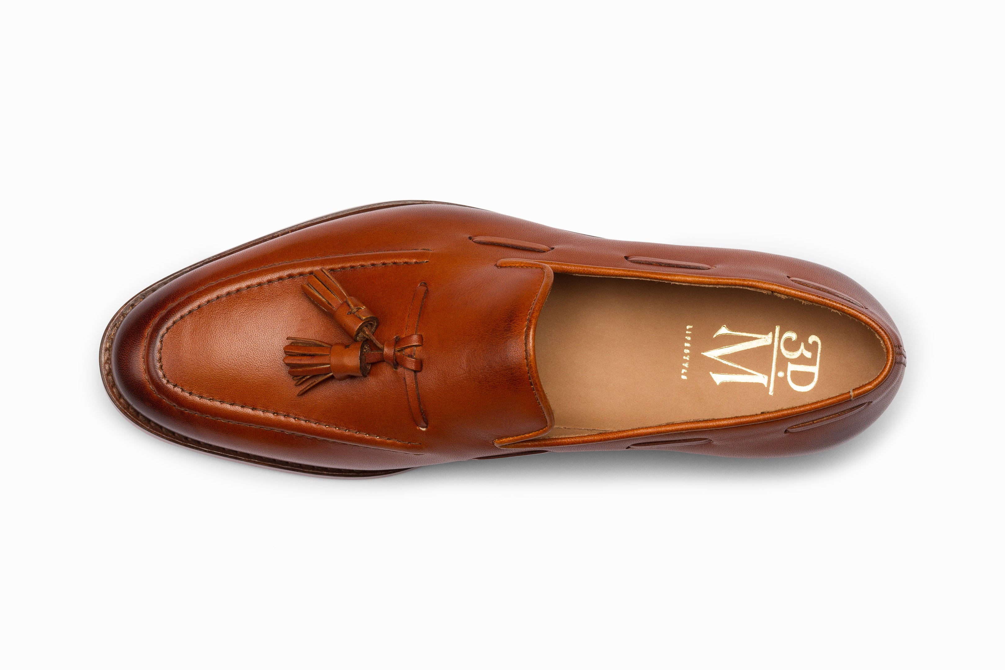 Stylish Tan Tassel Loafers for Women - Comfortable Slip-On Dress Shoes for Office, Party & Casual Wear