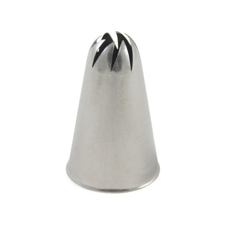 Ateco 887 Swirl Tube Decorating Tip - Professional Cake Piping Nozzle for Buttercream, Frosting & Icing - Perfect for Wedding Cakes, Cupcakes & Dessert Decorating
