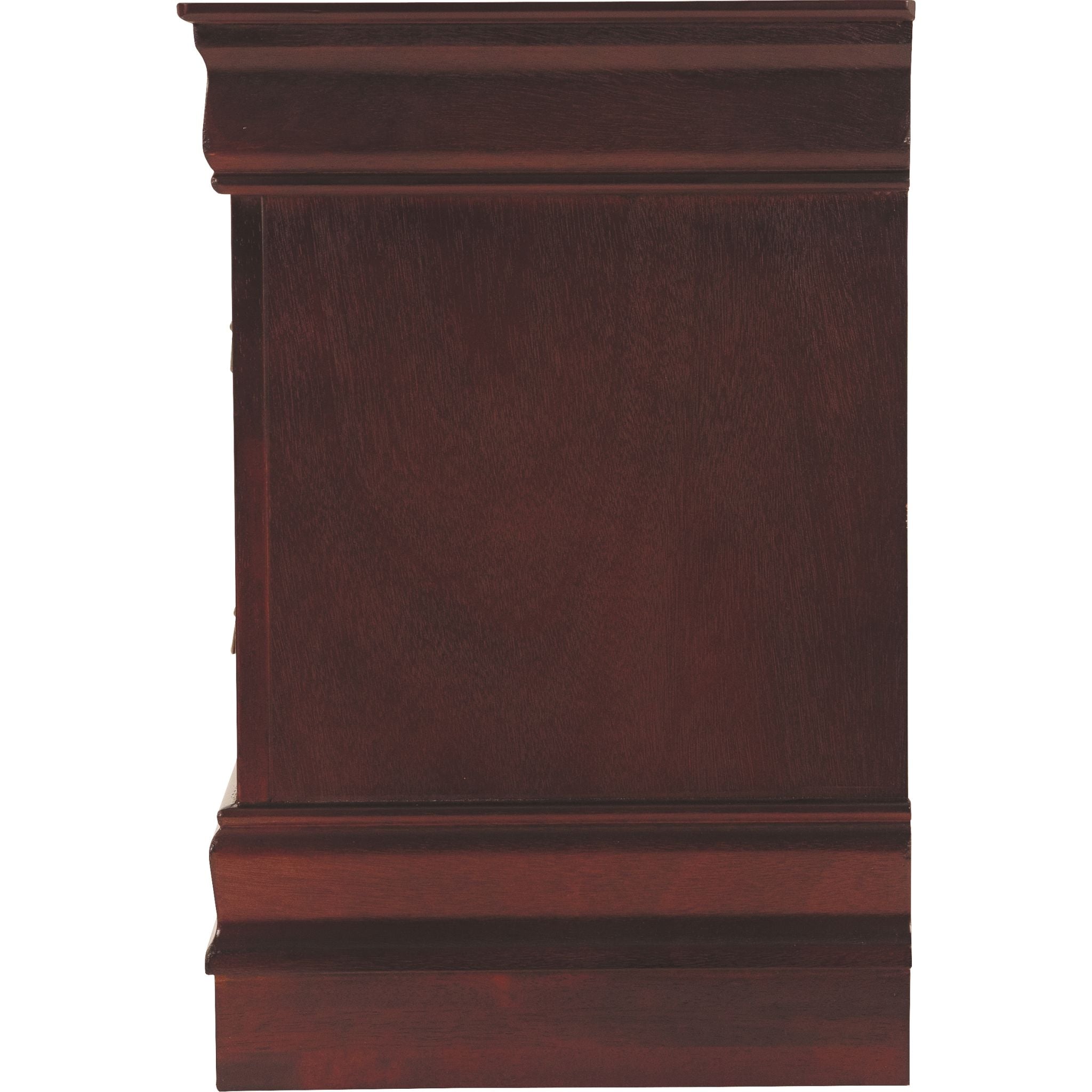 Alisdair Nightstand - Dark Brown Wood Bedside Table with Storage Drawer for Bedroom, Living Room, or Office