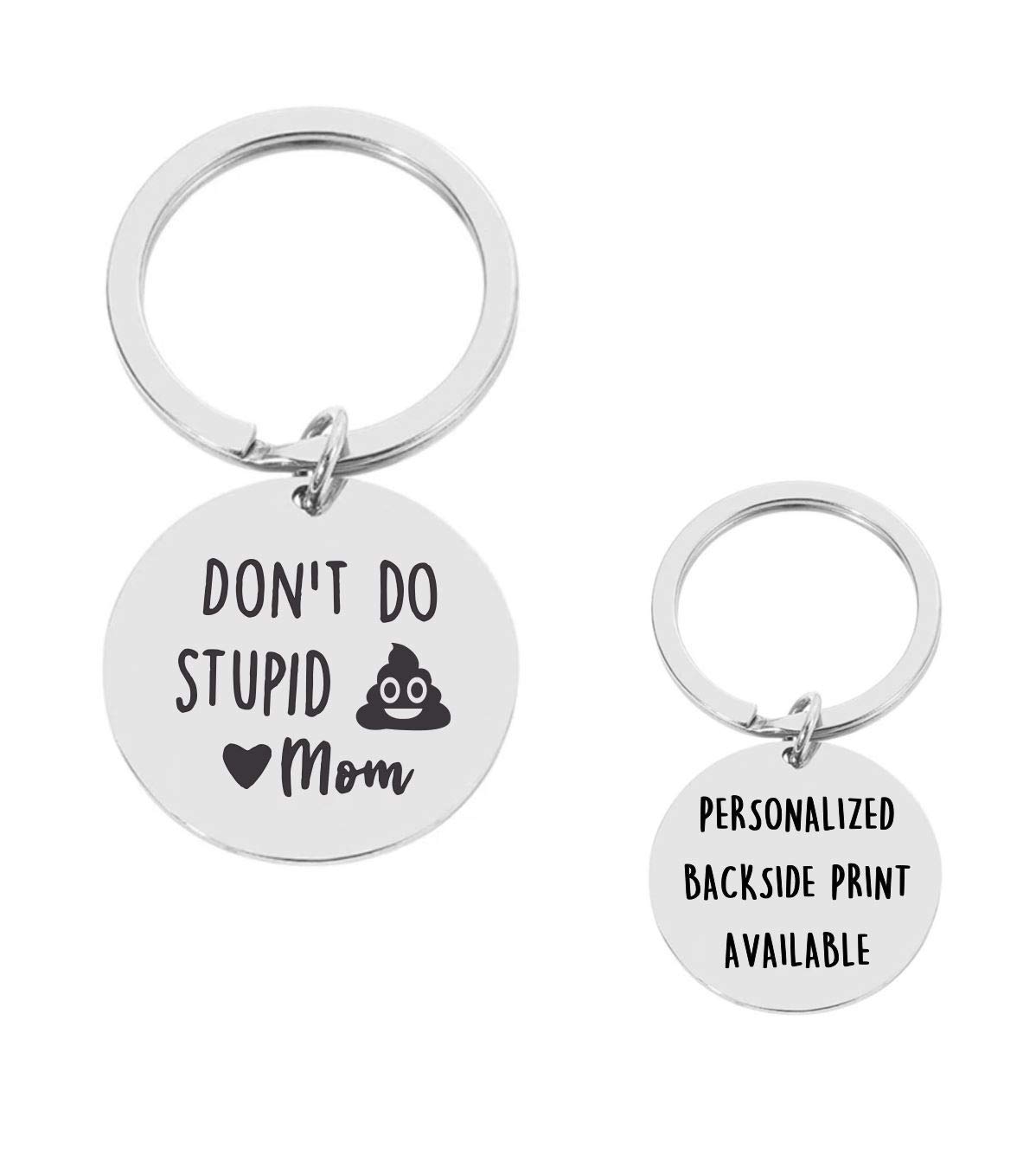 Funny Keychain Gifts for Boys - 16th Birthday Present & First Car Key Chain with Drivers License - Perfect College Gift for Son from Parents - Great for Graduation, Back to School & Teen Milestone Celebrations