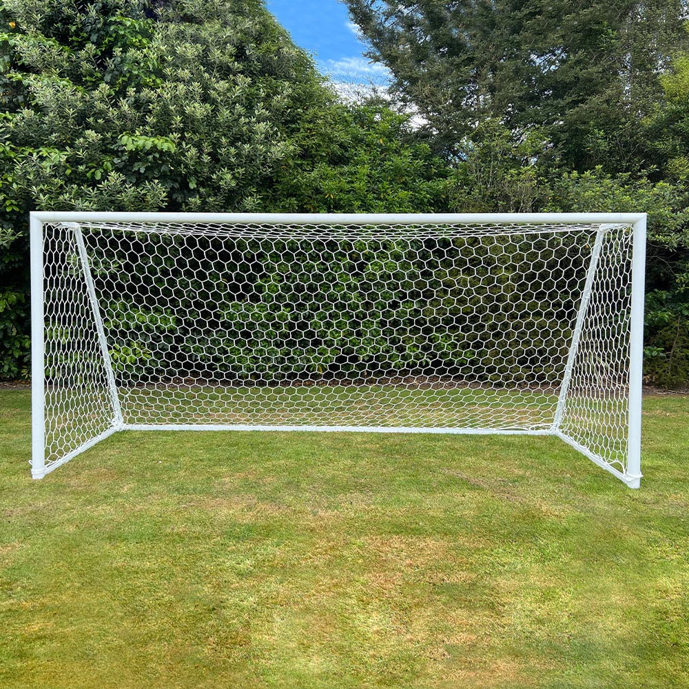 5m x 2m Portable Soccer Goal Net - Lightweight Foldable Football Goals for Backyard, Training & Practice - Perfect for Kids, Adults & Professional Players