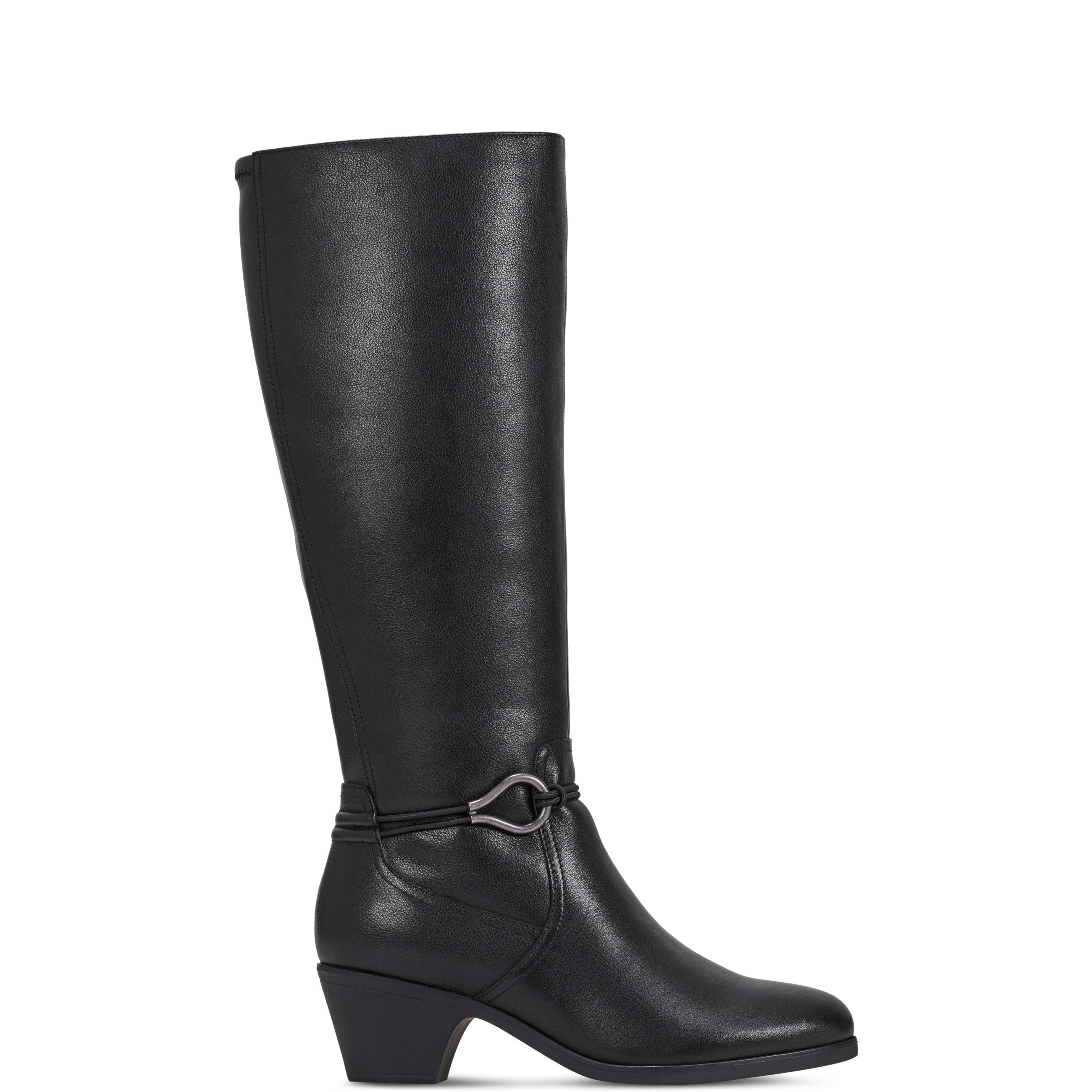 Women's Presley Casual Tall Boots - Comfortable Ankle Boots for Women, Fashionable Knee High Boots with Chunky Heel - Perfect for Fall, Winter, and Everyday Wear