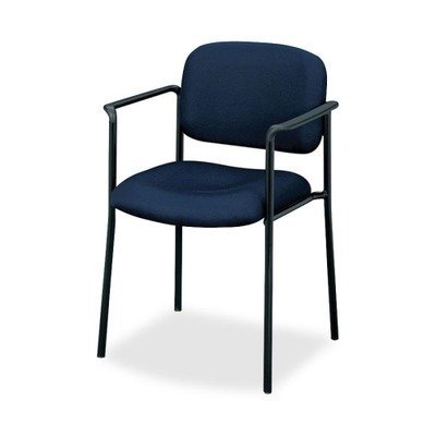 Basyx BSXVL616VA90 HON Scatter Stacking Guest Chair - Comfortable Stackable Office Chair for Conference Rooms, Waiting Areas & Guest Seating - Durable & Space-Saving Design