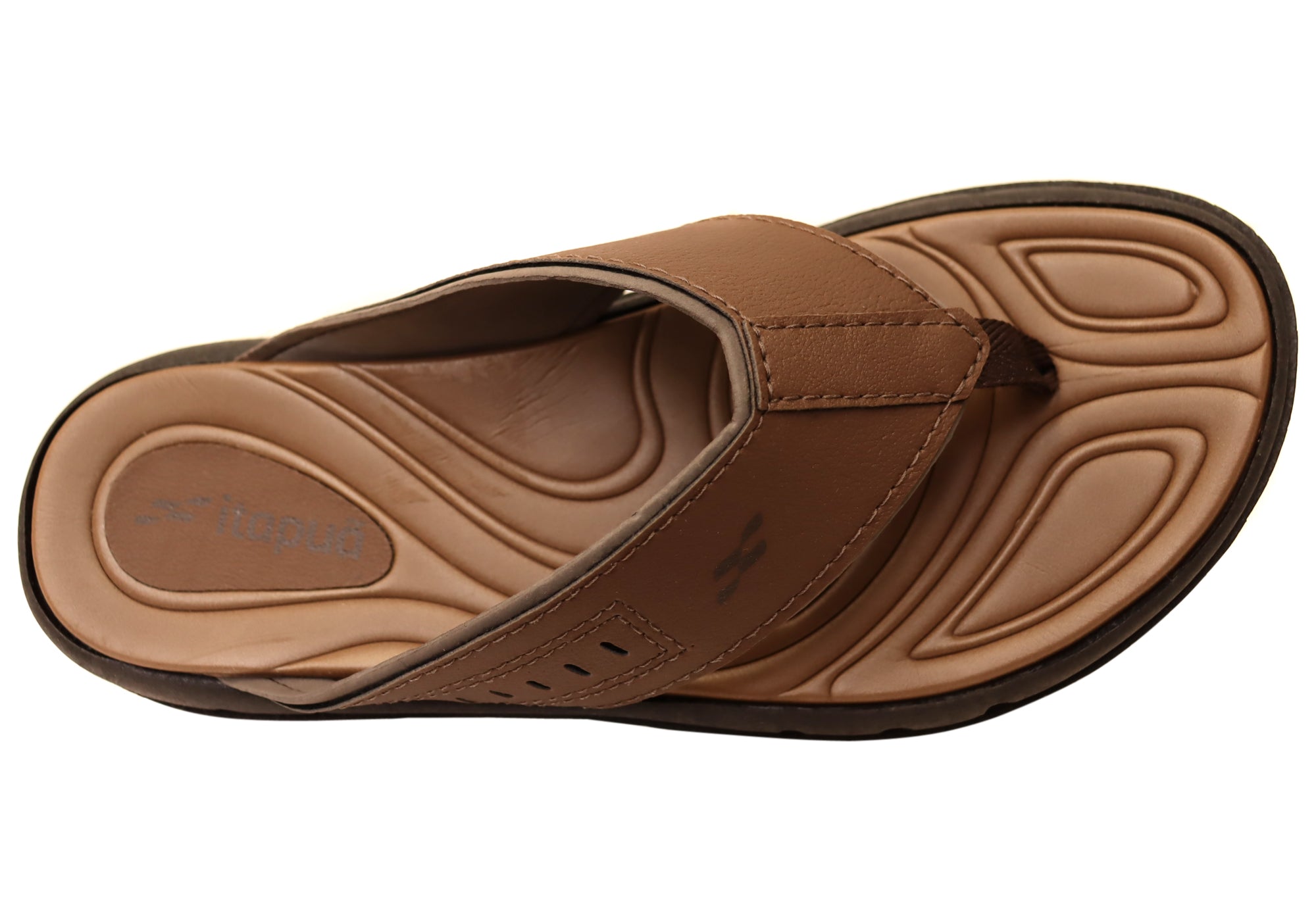 Itapua Marty Men's Comfortable Thongs Sandals - Brazilian-Made Flip Flops for Beach, Pool & Summer Wear