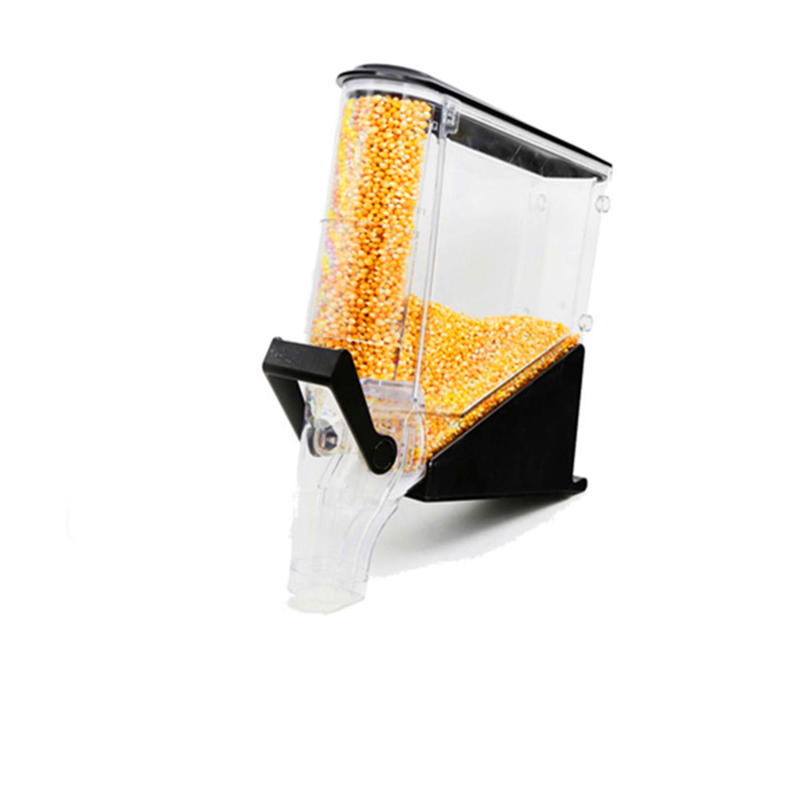 6L Large Capacity Gravity Bin Food Dispenser - Wall Mounted Dry Food & Candy Dispenser Container for Cereal, Snacks, Bulk Storage - Perfect for Supermarkets, Convenience Stores & Pantry Organization
