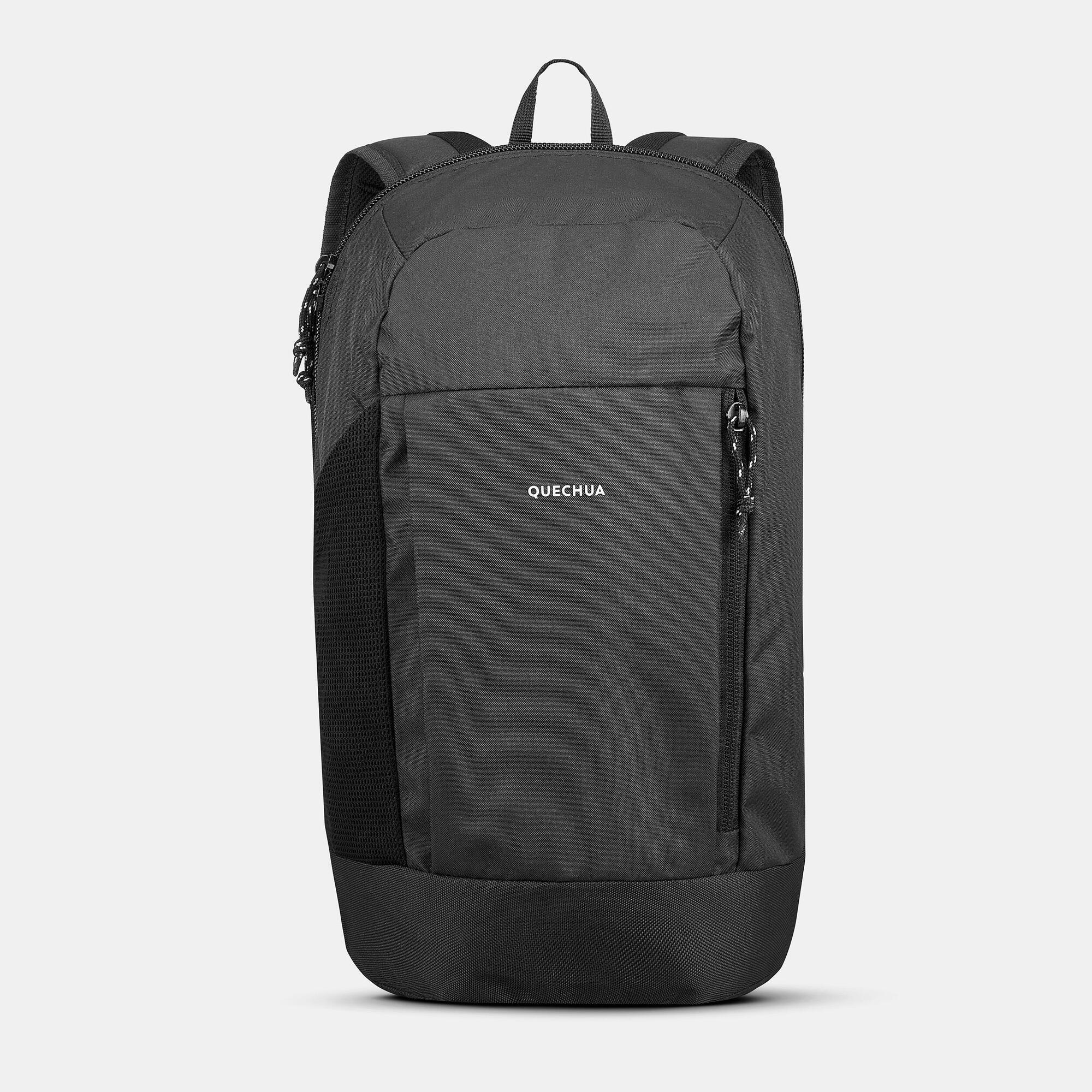 Quechua NH Arpenaz 100 10L Lightweight Hiking Backpack - Water-Resistant Daypack for Outdoor Adventures, Camping & Travel