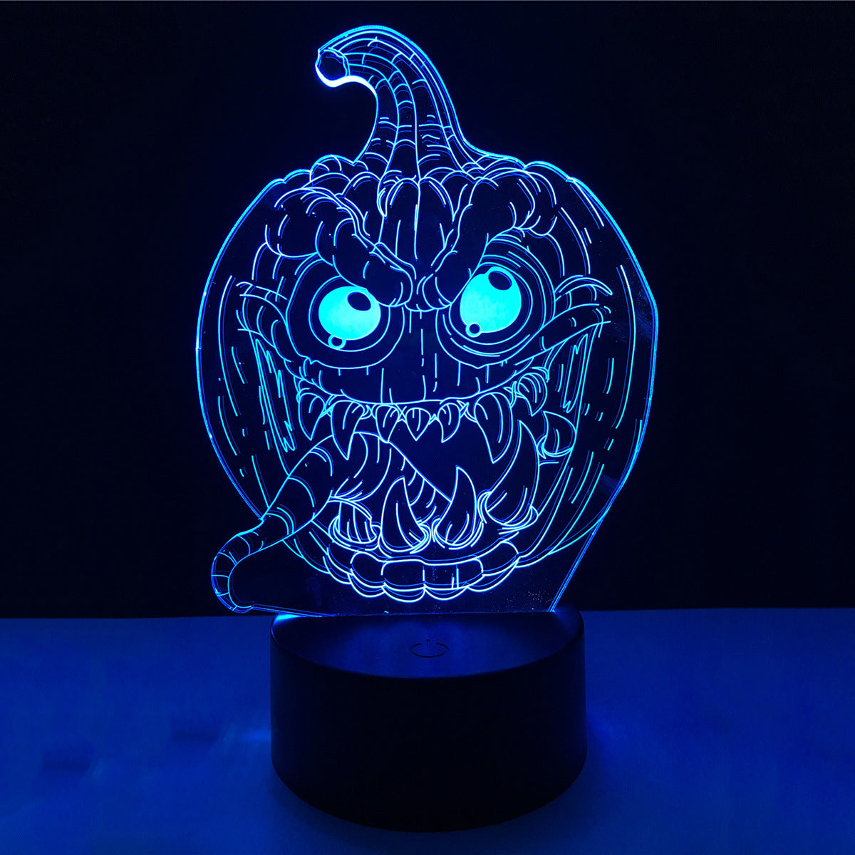 Halloween Pumpkin Lantern Decorations - Spooky Jack O'Lantern LED Light for Party, Home & Outdoor Decor