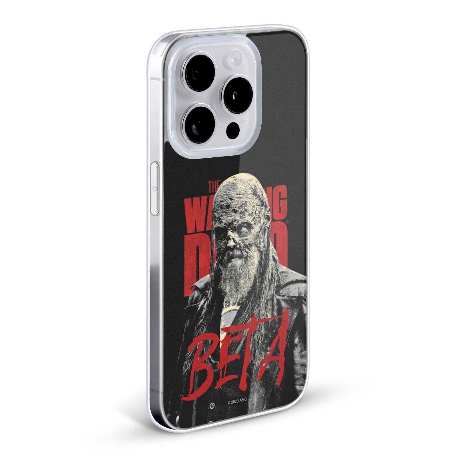Head Case Designs AMC The Walking Dead Beta Season 10 iPhone 13 Pro Case - Officially Licensed Soft Gel Character Portraits Phone Cover for Fans & Collectors