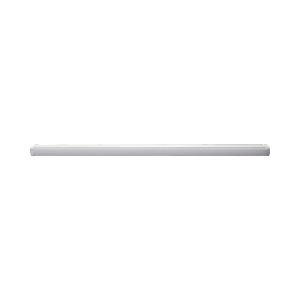 4ft LED Wraparound Light Fixture - 5500 Lumens, 48W, 35K/40K/50K Color Temperature, 120-277V - Perfect for Office, Garage, Warehouse & Commercial Lighting