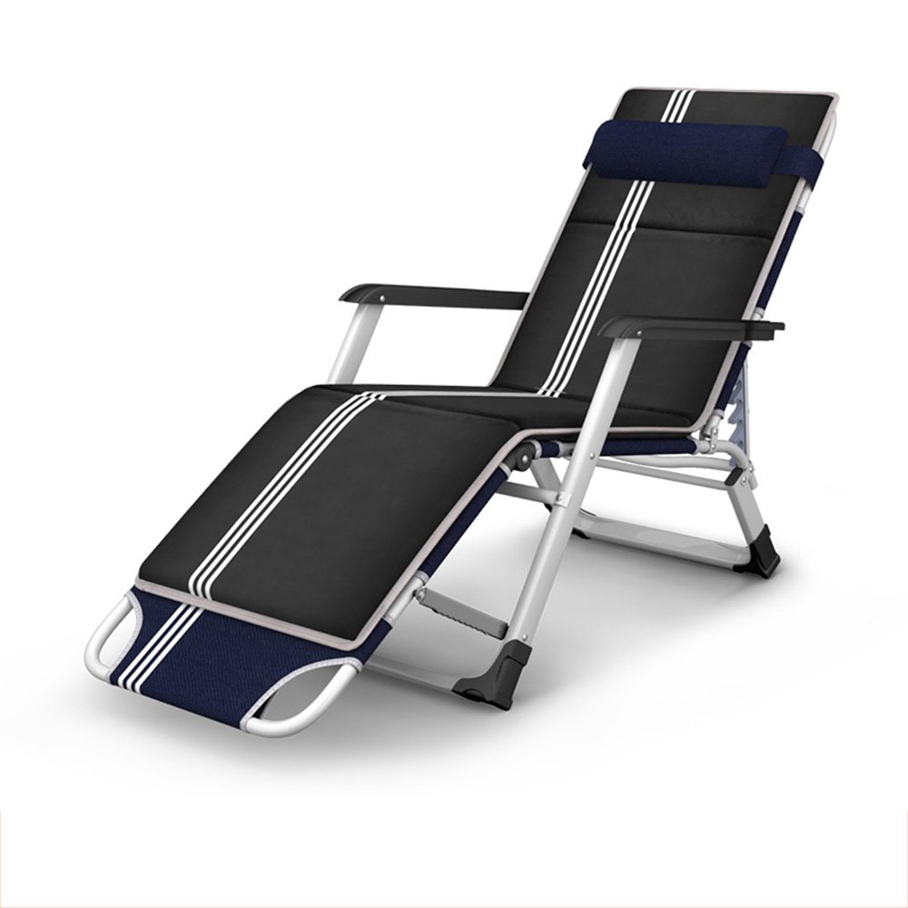 Portable Folding Chair & Bed - Multi-Purpose Office Lunch Break Chair, Beach Camping Bed, Guest Sleeper (Color: 1004) | Perfect for Office Naps, Beach Relaxation & Small Space Living