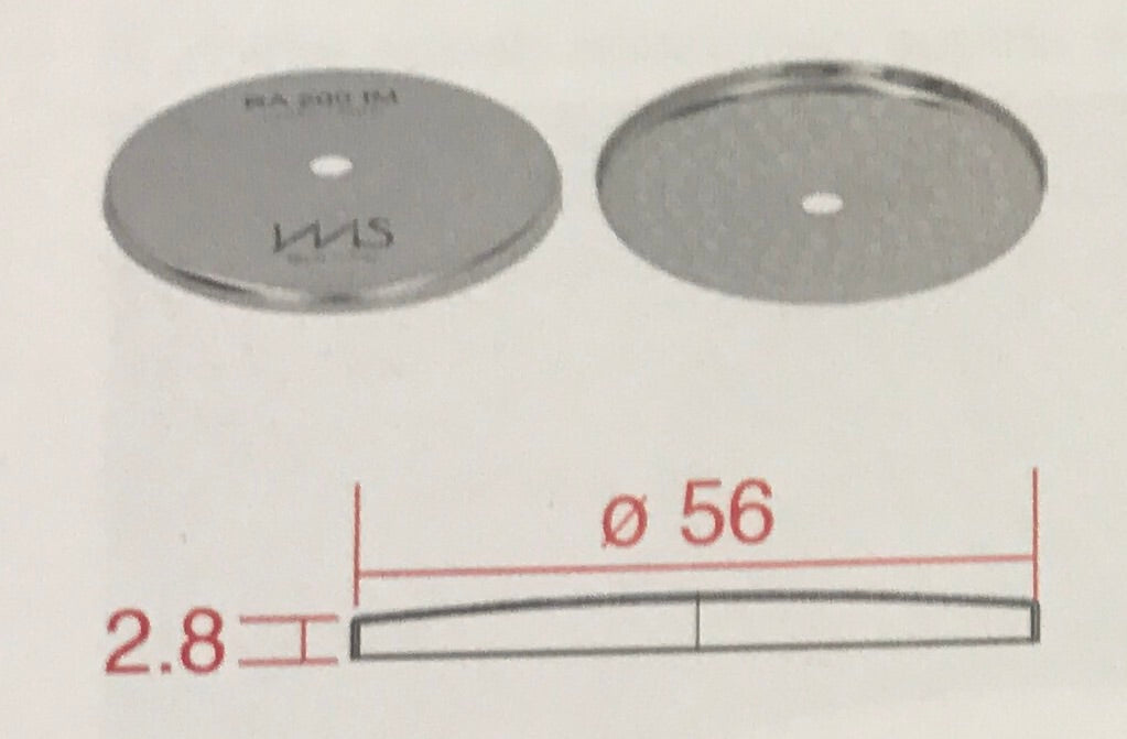 IMS Precision Shower Screen - 57mm Diameter for Bathroom & Spa - Waterproof Glass Shower Panel for Luxury Home & Hotel Renovation