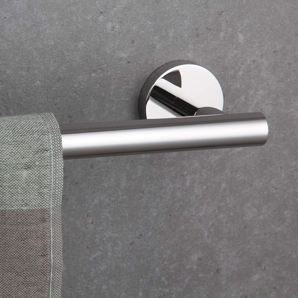 BEIGEEWY 24-Inch Stainless Steel Towel Bar - SUS 304 Wall Mounted Bathroom Towel Holder with Polished Finish - Modern Bathroom Accessories for Shower, Spa & Home Decor