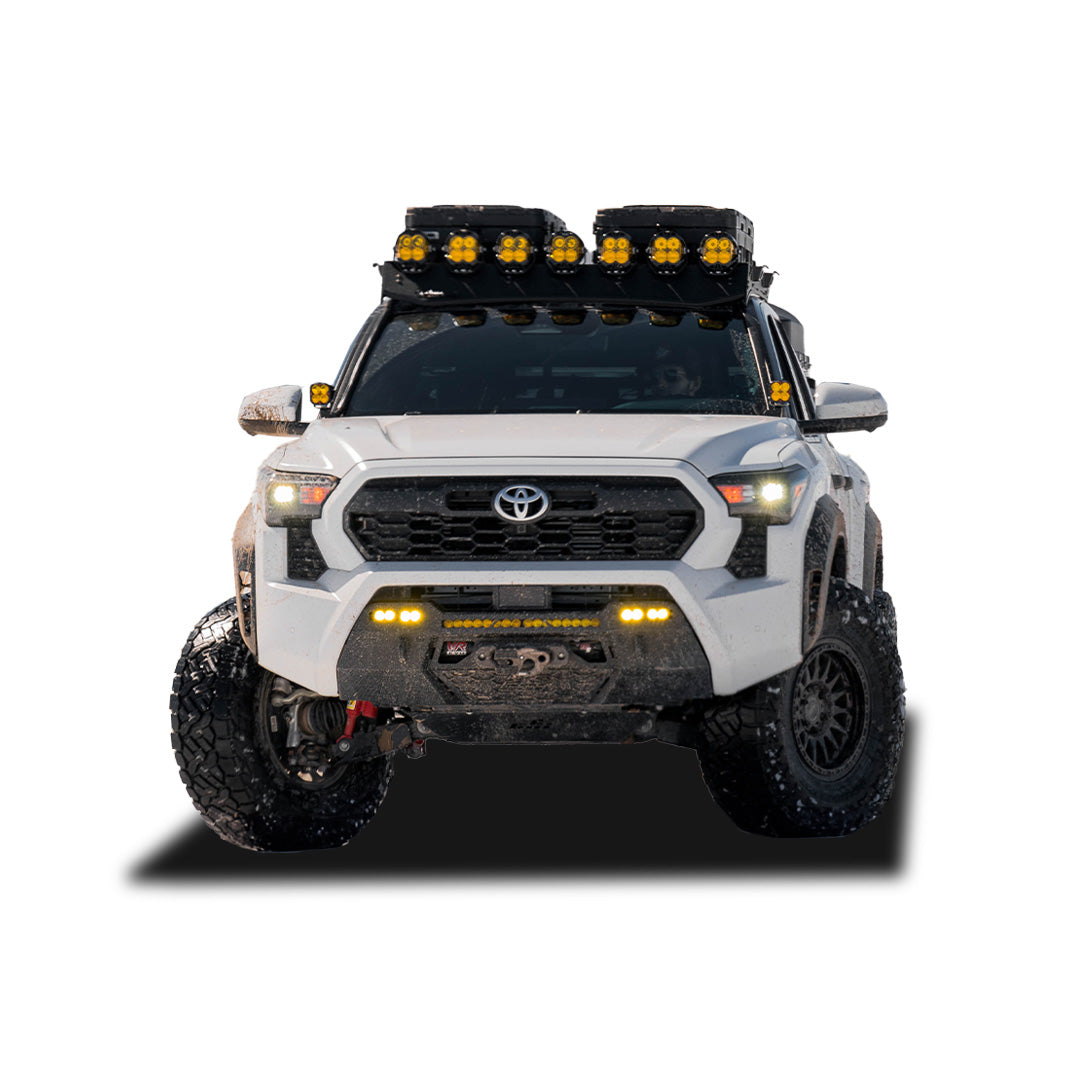 2024+ Toyota Tacoma Covert Front Bumper - Heavy Duty Off-Road Bumper for Truck Protection | Perfect for Overlanding, Rock Crawling & Adventure Vehicles