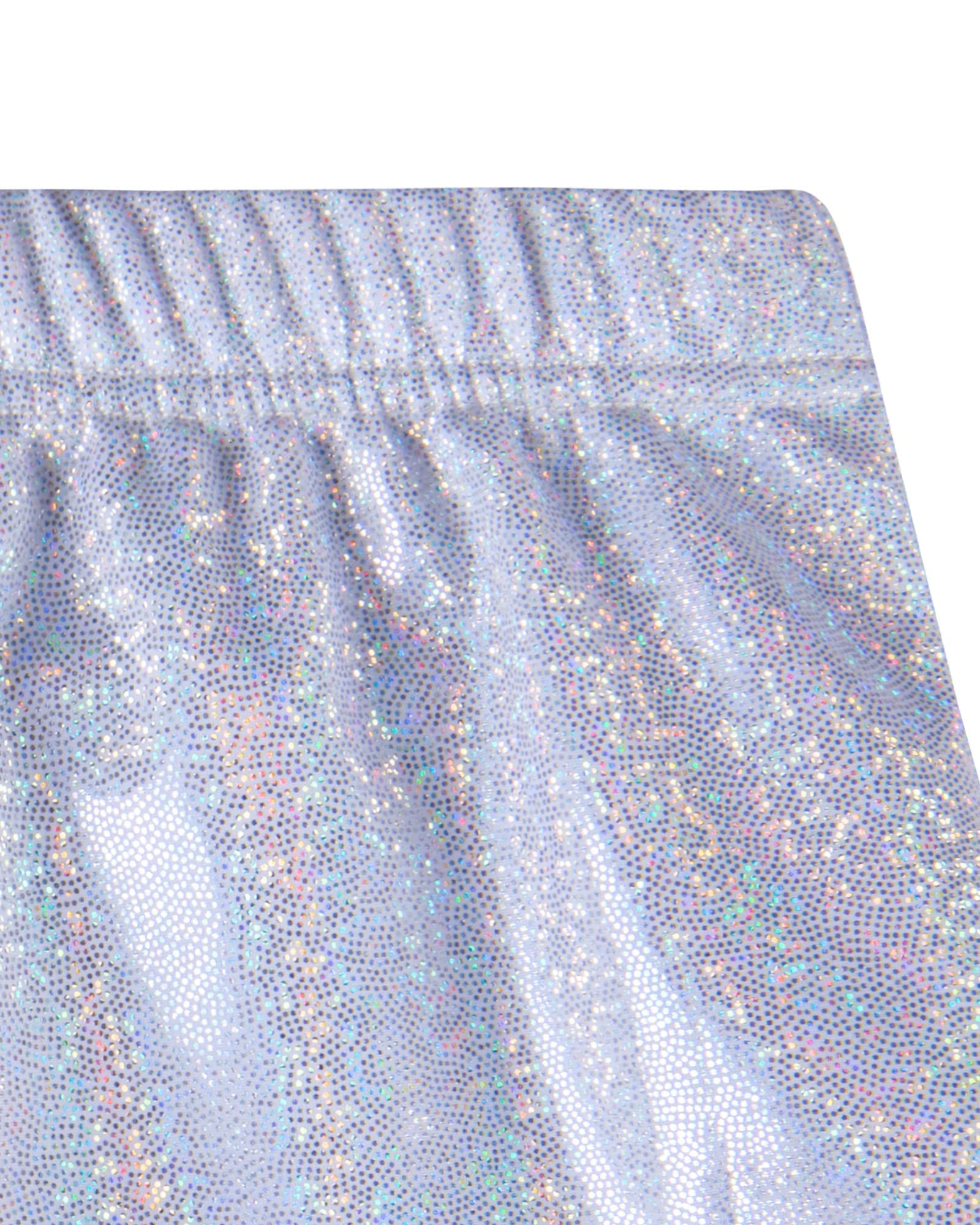 Sparkle Dance Shorts for Girls - Gymnastics & Tumbling Athletic Shorts in Black | Perfect for Dance Practice, Cheerleading & Gymnastics Classes