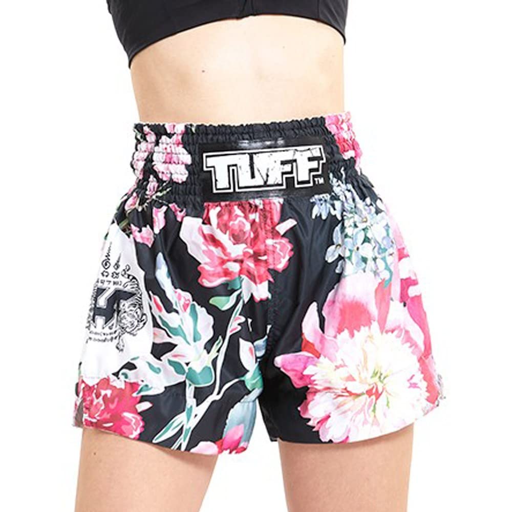 Premium Tuff Sport Muay Thai Shorts - Authentic Traditional Boxing Shorts for MMA, Kickboxing & Intense Workouts | Ideal for Training, Competition & Martial Arts Practice