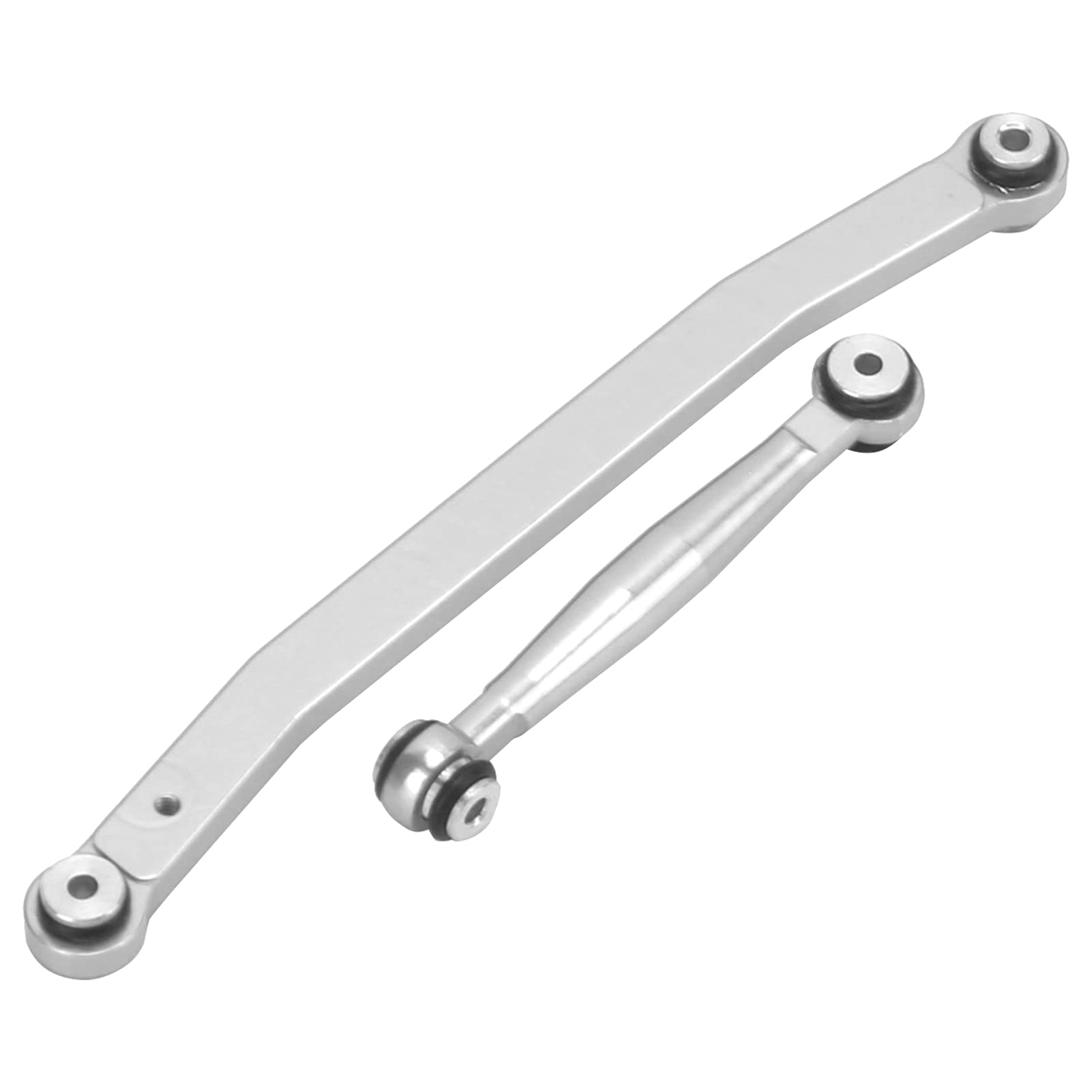 High-Quality Aluminum Alloy RC Steering Linkage Rod for Axial SCX24 90081 1/24 Scale RC Cars - Silver | Durable & Easy to Install | Perfect for Crawling, Off-Roading and RC Car Upgrades