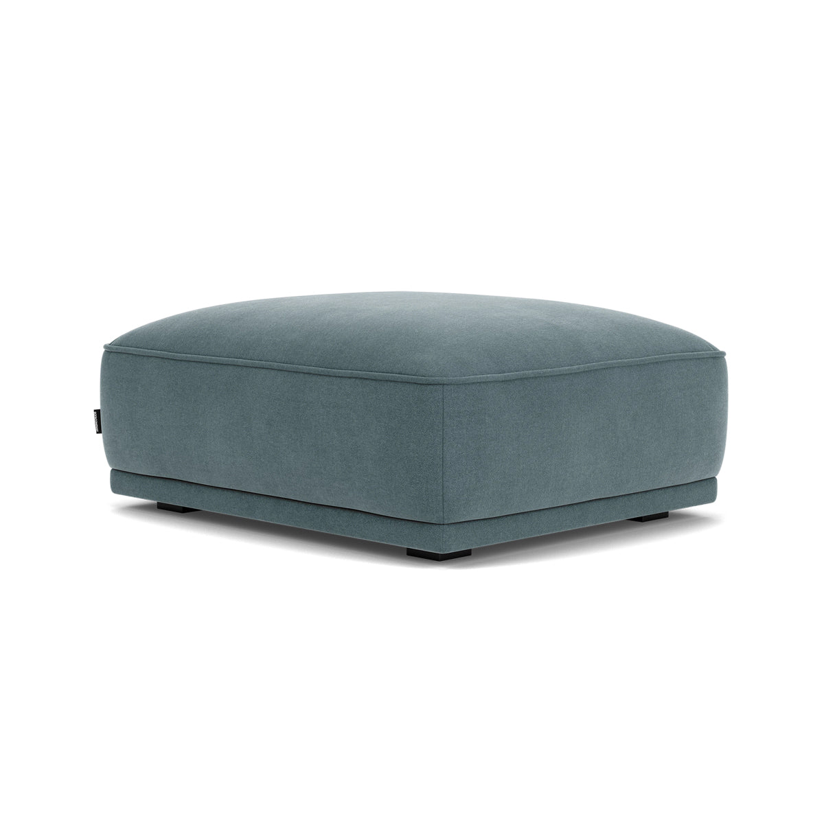 Leonora Fabric Storage Ottoman with Tufted Top - Stylish Footrest, Coffee Table & Extra Seating for Living Room, Bedroom & Dorm