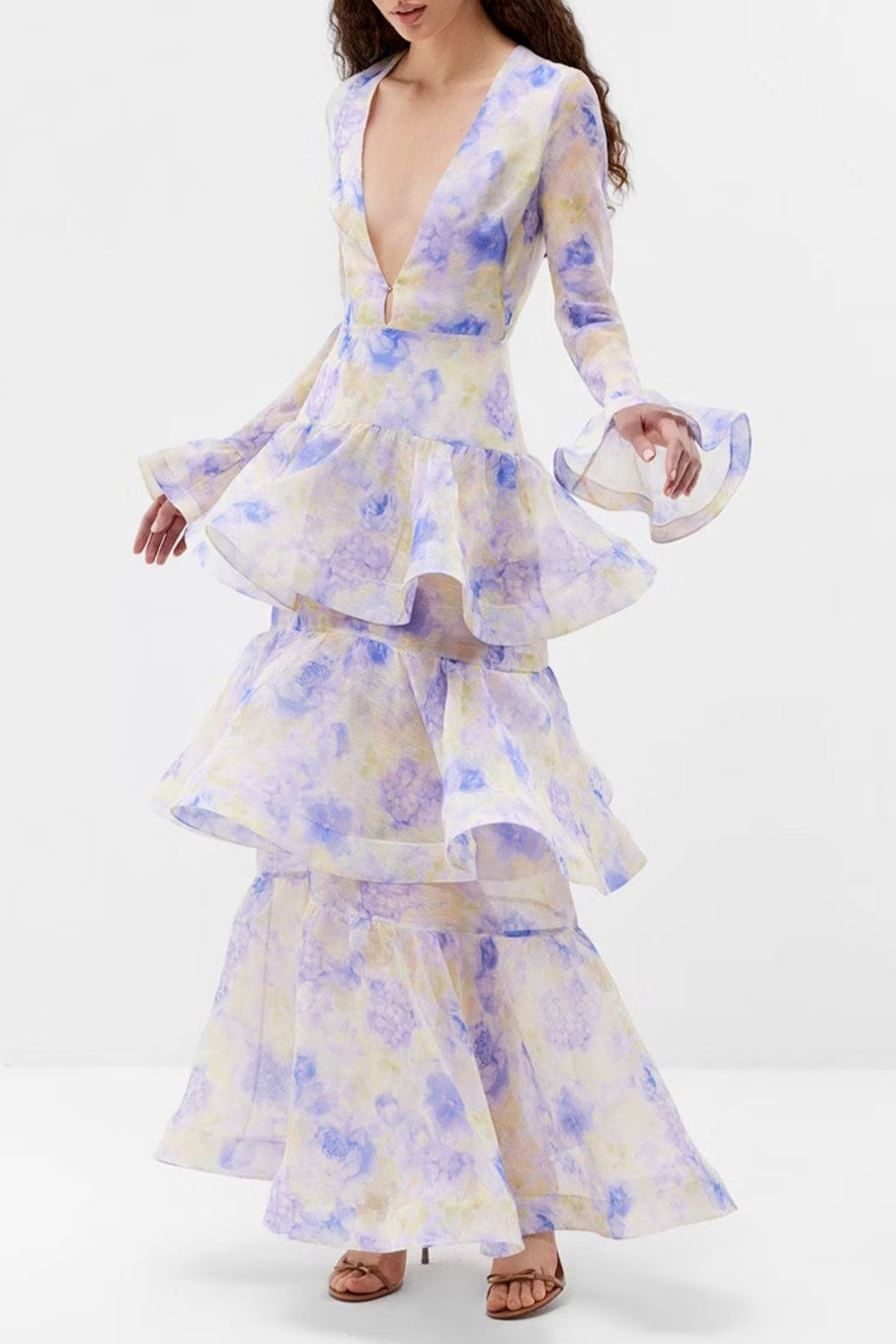 Anemone Maxi Dress - Flowy Long Summer Dress for Women, Beach Wedding & Vacation Outfit
