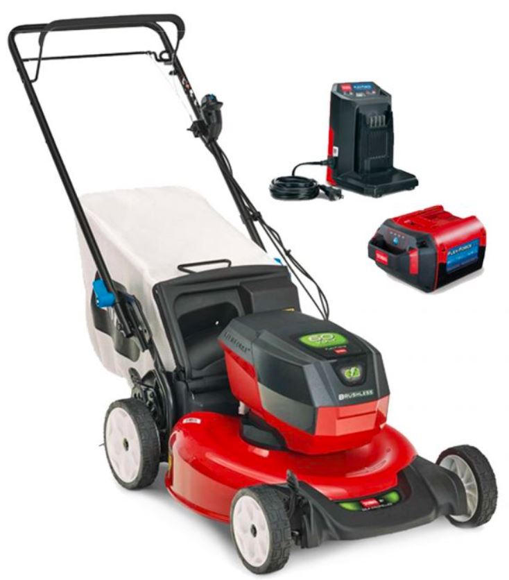 Toro 21357 Recycler 60V Cordless Lawn Mower - Battery Powered Self-Propelled Lawn Mower with 21-Inch Steel Deck - Perfect for Medium to Large Yards, Quiet Operation for Residential Areas