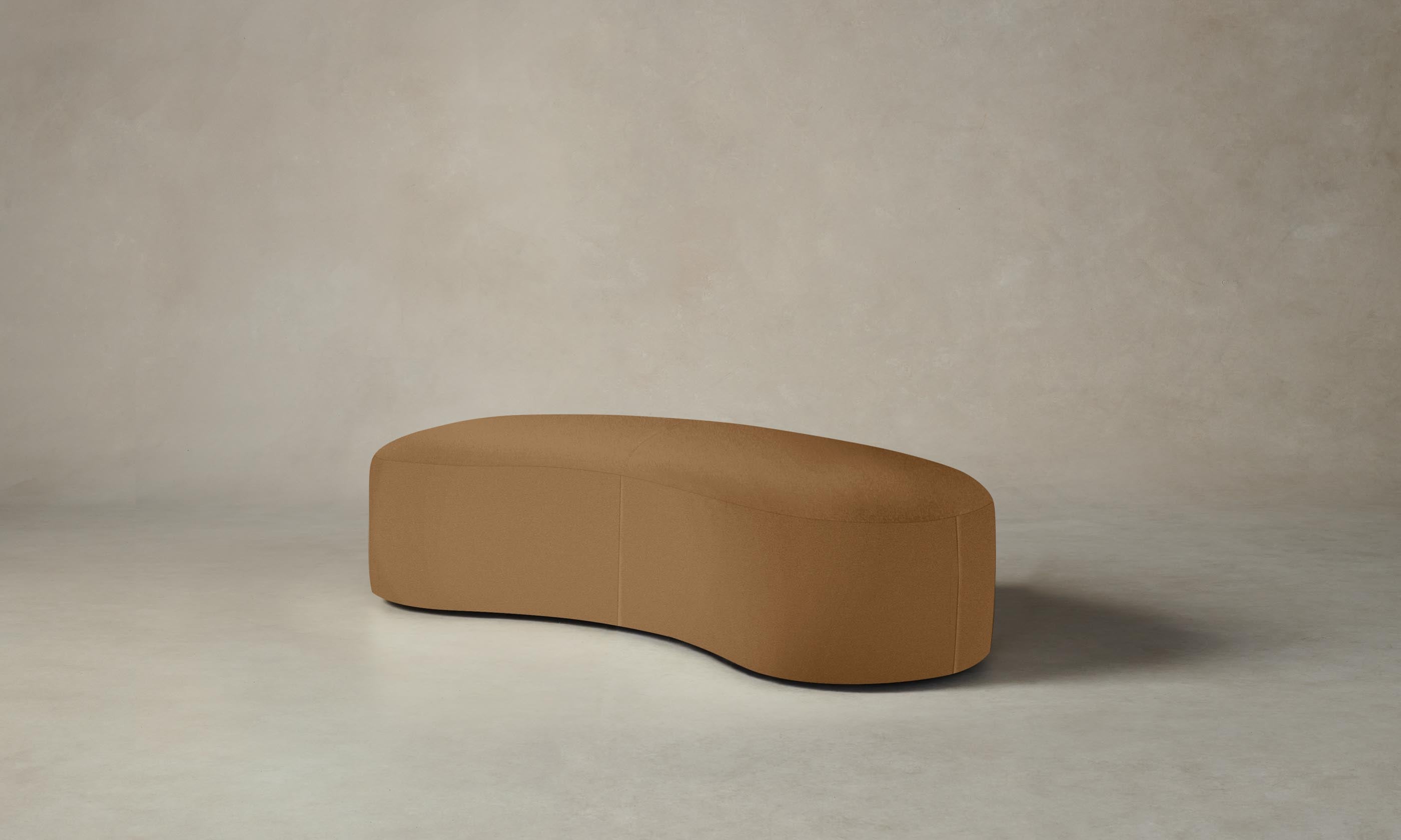 Premium Pebbled Leather Chelsea Daybed in Latte - Stylish Sofa Bed for Living Room, Guest Room & Small Spaces