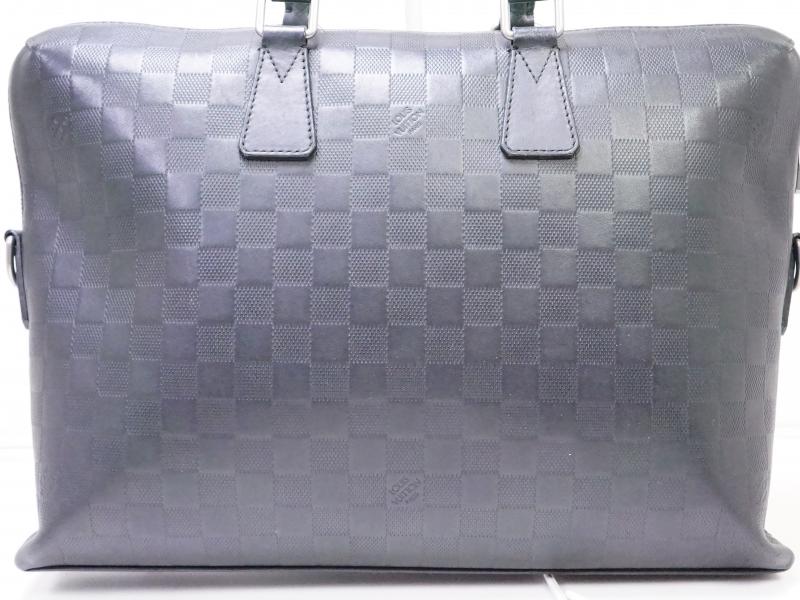 Authentic Pre-Owned Louis Vuitton LV Damier Infini Onyx PDJ Porte Documents Jour Bag N41248 200359 - Luxury Business Briefcase for Work & Travel