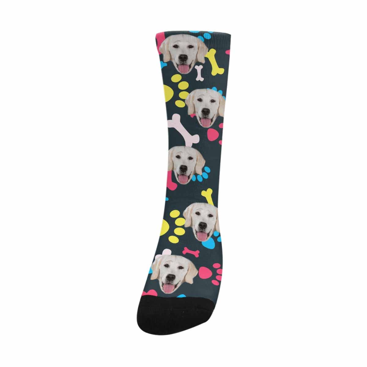 Custom Photo Socks with Pet Face - Personalized Funny Gifts for Men & Women | Unique Customized Socks for Birthdays, Anniversaries & Holidays
