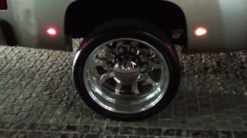 Smoked LED Fender Bed Side Marker Lights (Amber + Red) - Compatible with Chevy & GMC Trucks - Durable Off-Road Lighting for Enhanced Visibility and Style
