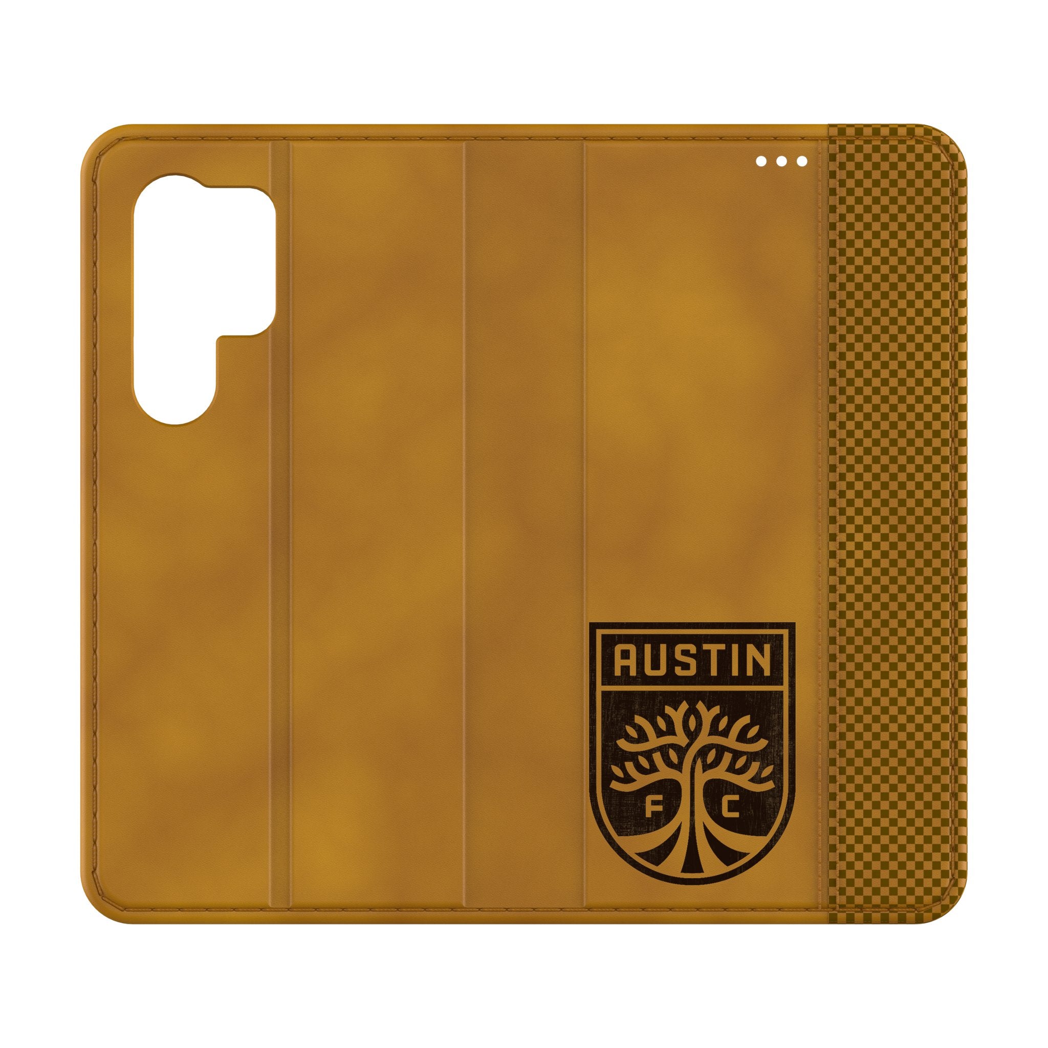 Austin FC Burn Folio Phone Case for Samsung Galaxy - Durable Protective Cover with Team Logo - Perfect for Soccer Fans & Match Days