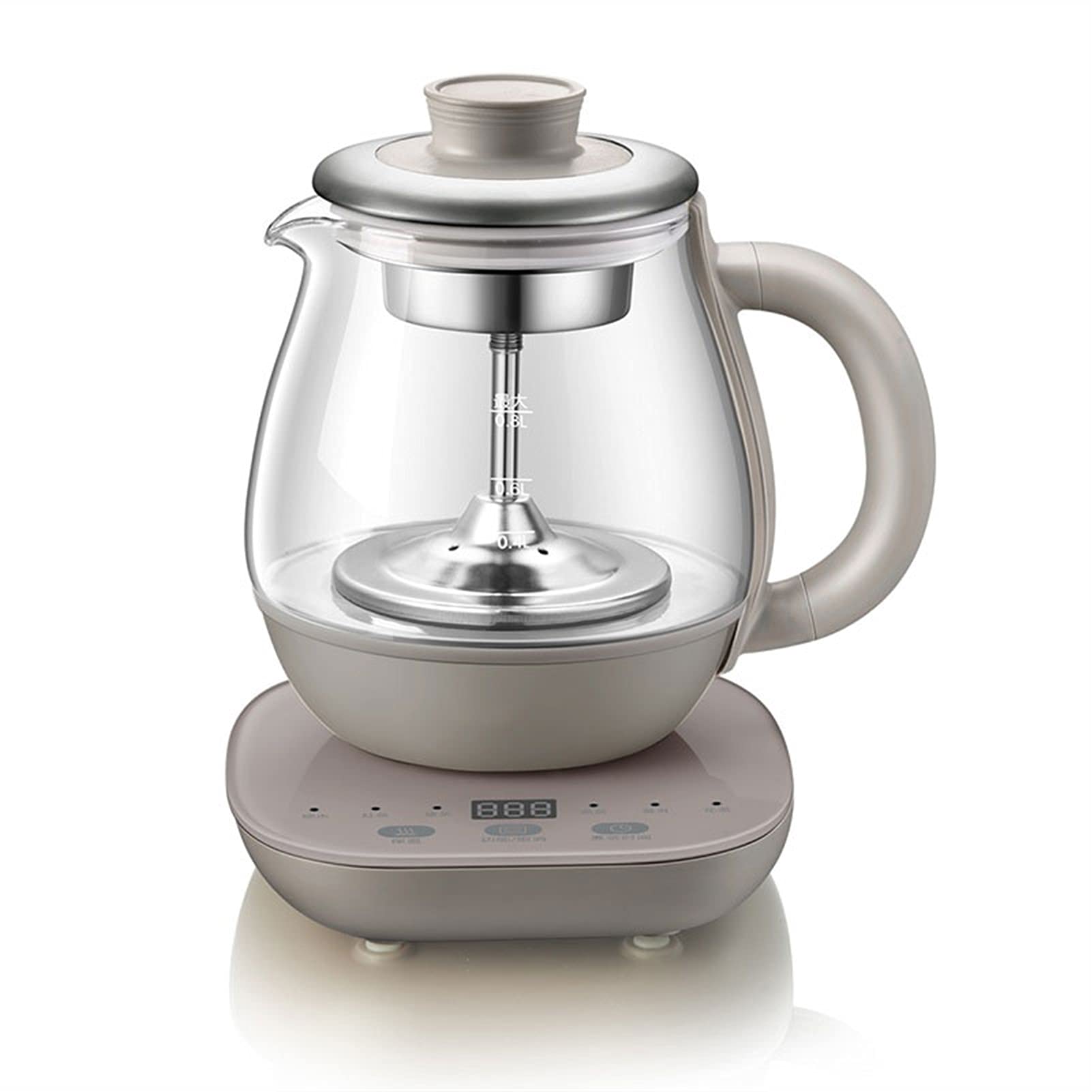 1.2L Electric Glass Kettle - Fast Boiling Water Heater with Auto Shut-Off, Perfect for Tea, Coffee & Instant Noodles | Home, Office & Dorm Use