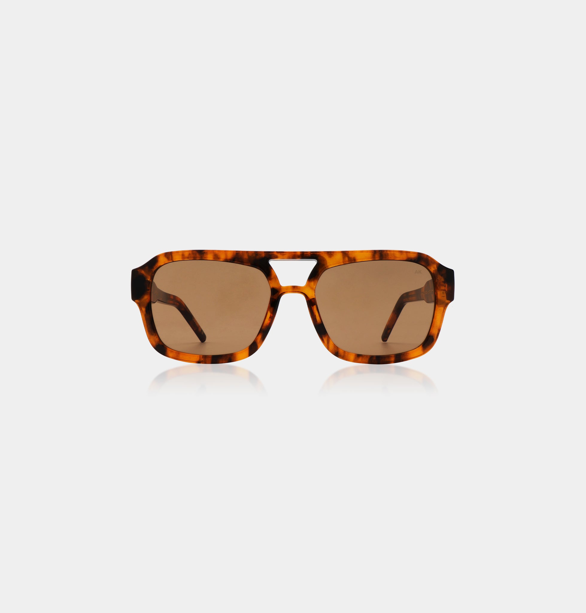 A. Kjaerbede Havana Kaya Sunglasses – Stylish UV Protection for Beach, Driving & Outdoor Activities