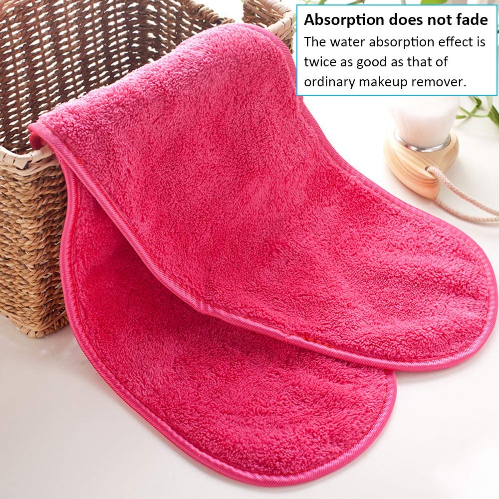 **Eco-Friendly Reusable Microfiber Towel for Makeup Removal & Face Cleansing | Soft & Gentle Facial Towel for Skincare & Travel**    *(Use Case: Perfect for daily makeup removal, gentle exfoliation, travel essentials, and eco-conscious skincare routines.)*